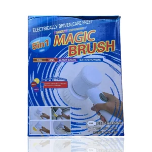 Електрическа четка за почистване 5 в 1 Magic Brush – акумулаторна, с 3 приставки и USB зареждане