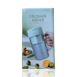 Преносима акумулаторна сокоизстисквачка Crusher Juicer LL-898 – 500ml, 10 ножа и Type-C зареждане